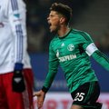 „Schalke“ futbolininkai išvykoje sutrypė „Hamburger“ komandą