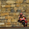 „MotoGP“: nuo motociklo kritęs M. Marquezas laimėjo kvalifikaciją Aragone