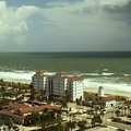 Nufilmuota, kaip uraganas smogia Floridai