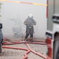 Radviliškio r. įvykdytas padegimas – liepsnojo iš 600 šiaudų rulonų sudarytas kūgis