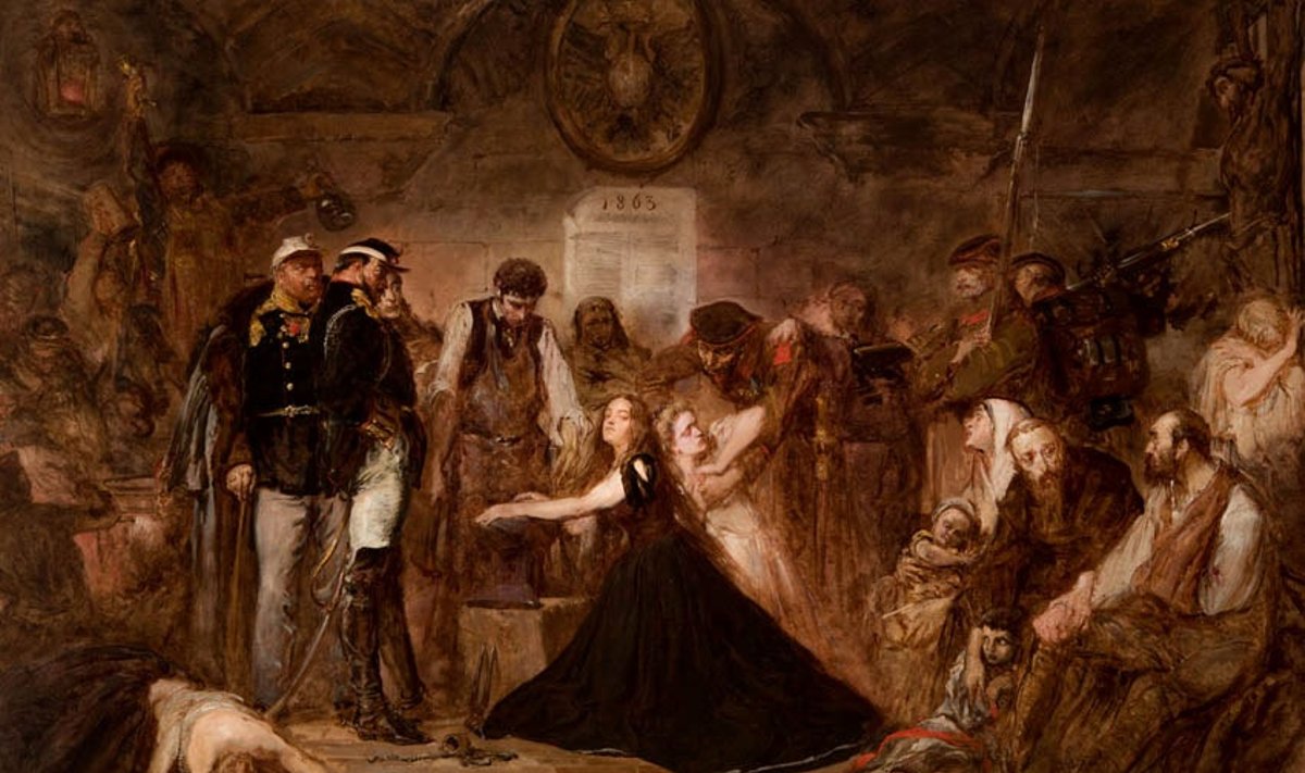 Jan Matejko paveikslas – sulaikyti sukilėliai