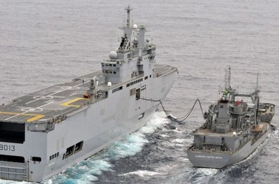 Prancūzijos "Mistral" karo laivas