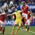 Euro 2016 čempionate Šveicarija ir Rumunija pasidalino po tašką