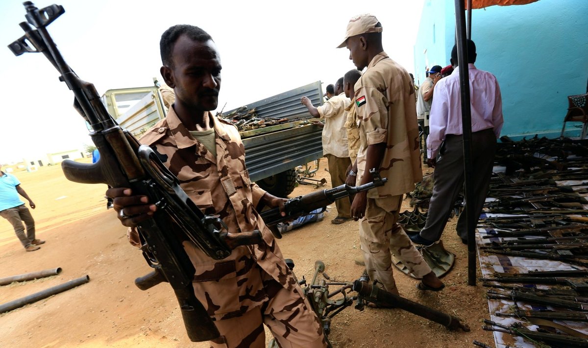 Sudano pajėgos Darfūre