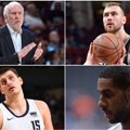 „Iš viršaus“: Popovičius, Jokičius, Motiejūnas bei kitos įdomiausios „Nuggets“ ir „Spurs“ serijos detalės
