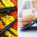 Kada prekybos centruose vaisiai ir daržovės kainuoja mažiausiai: kainą nulemia ne vienas veiksnys