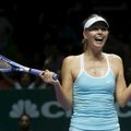 M. Šarapova pirma iškopė į moterų teniso turnyro Singapūre pusfinalį