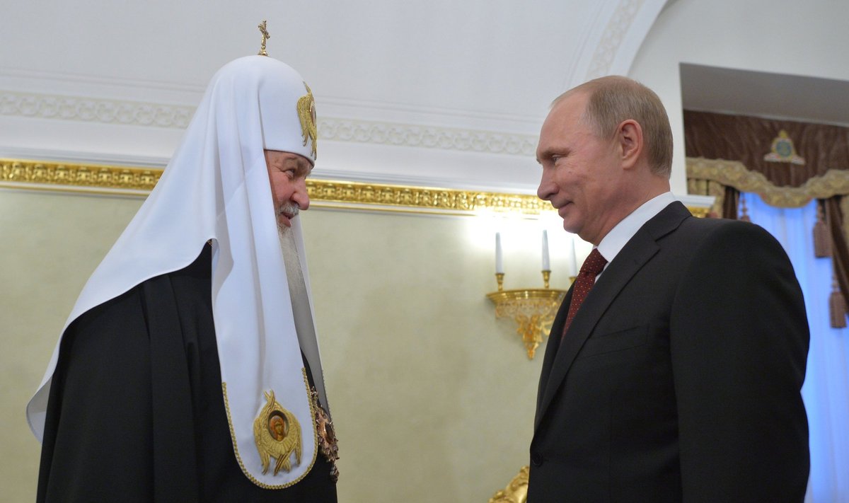 Patriarchas Kirilas, Vladimiras Putinas