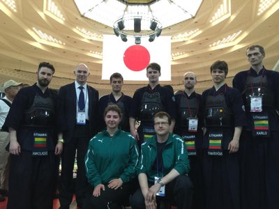 Lietuvos kendo kovotojai dalyvavo pasaulio čempionate Japonijoje
