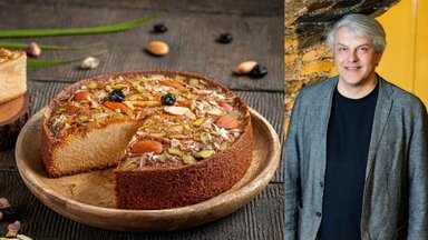 Rimvydas Laužikas: ir Jogailos dvare, ir šiandieninėje virtuvėje Velykos yra kepinių šventė – išbandykite istorinį riešutinio torto receptą