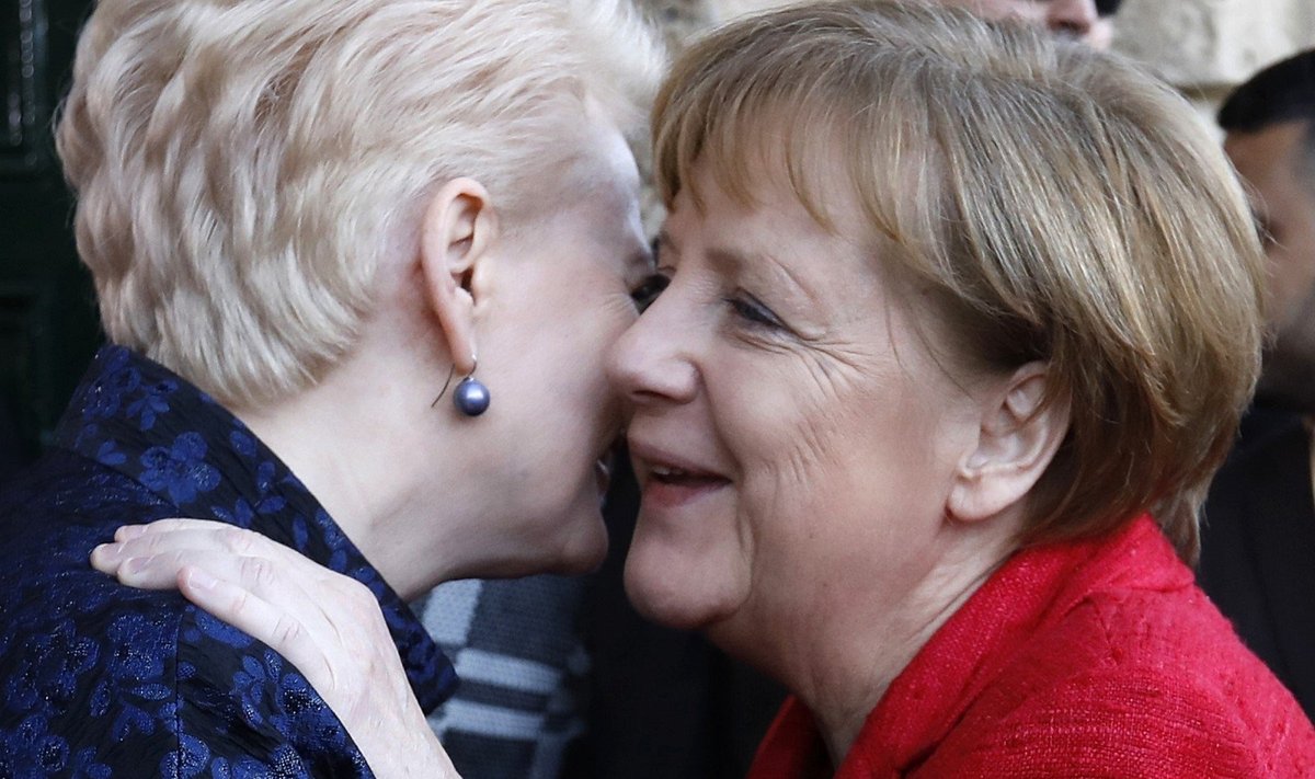 Dalia Grybauskaitė, Angela Merkel