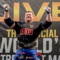 Į „Arnold Strongman Classic“ turnyrą nepatekęs Savickas laimėjo varžybas Farerų Salose