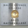 Baltic Defence College opens Baltic Way lecture room at graduation