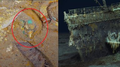 Vandenyno gelmėse „Titaniko“ nuolaužas tyrinėję mokslininkai aptiko širdį veriantį radinį: atrodo lyg iš filmo