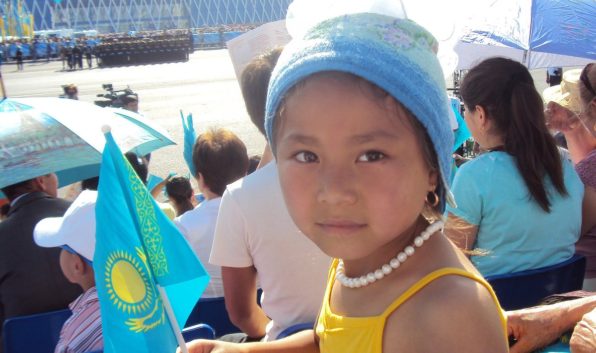 Kazachė mergaitė