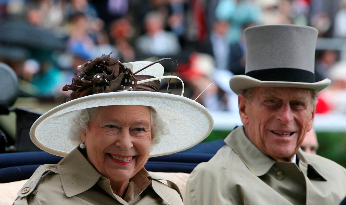 Princas Philipas ir karalienė Elžbieta II