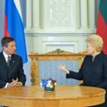 D. Grybauskaitė: į saugumo grėsmes reikia reaguoti greitai ir vieningai