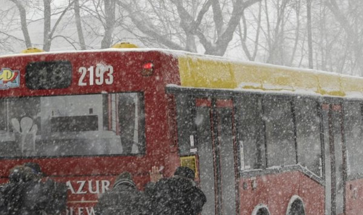 Autobusas Lenkijoje
