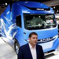 „Daimler“ anksčiau nei „Tesla“ pristatė elektrinį sunkvežimį