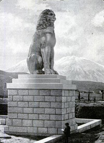 Chaironėjos liūtas. 1914-aisiais