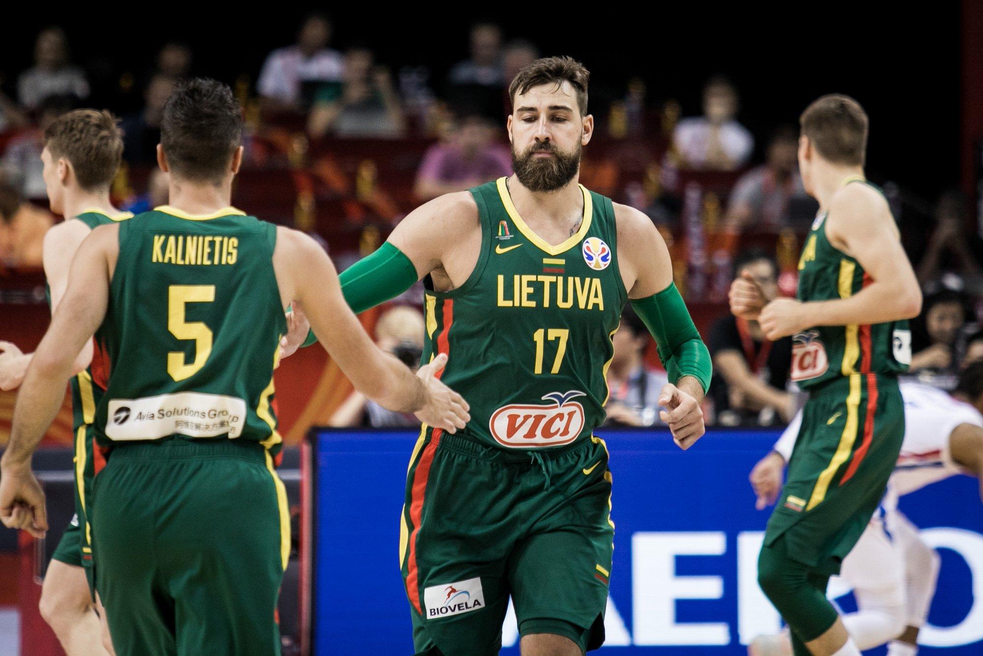 Lithuania basketball team sales roster 2019