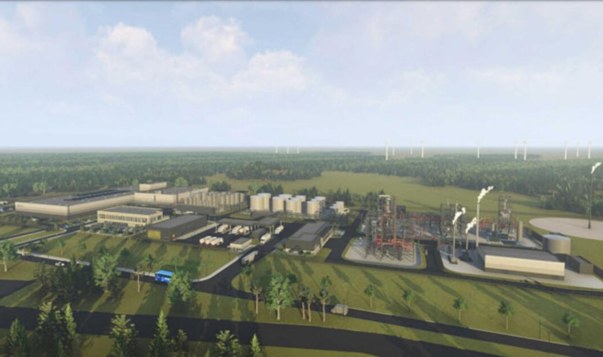 „Sweco Lietuva” vizualizacija gamyklai