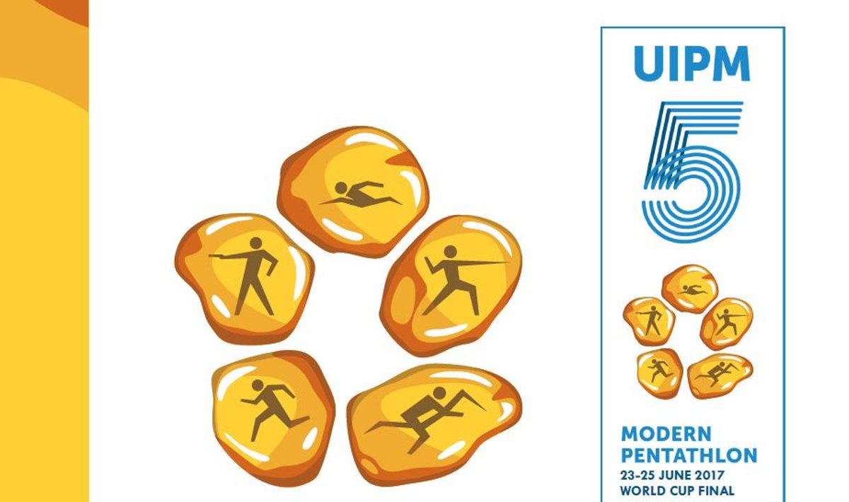 Šiuolaikinės penkiakovės pasaulio taurės logotipas