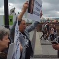 В Москве задержали правозащитников за пикет в поддержку арестованного главы чеченского "Мемориала" Титиева