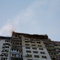 Rusai smogė daugiaaukščiam gyvenamajam namui Zaporižios srityje