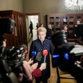 Президент Литвы не стала ввязываться в полемику со спикером