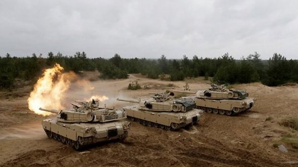 Lithuanian, US, NATO battalion troops test new firing range in Pabradė