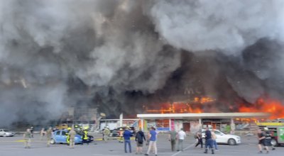 Rusija smogė prekybos centrui Kremenčuke