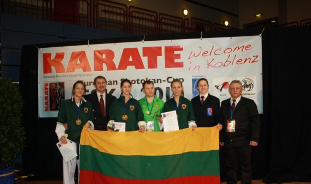 Lietuvos karatistų delegacija
