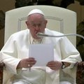 Popiežius Pranciškus ragina ne tik nutraukti ugnį Ukrainoje, bet ir pradėti taikos derybas