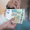 Į apyvartą išleisti nauji 100 ir 200 eurų banknotai bus kitokie