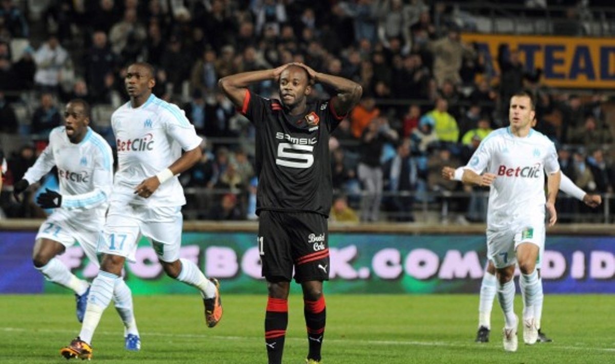 "Rennes" ir "Marseille" išsiskyrė be įvarčių