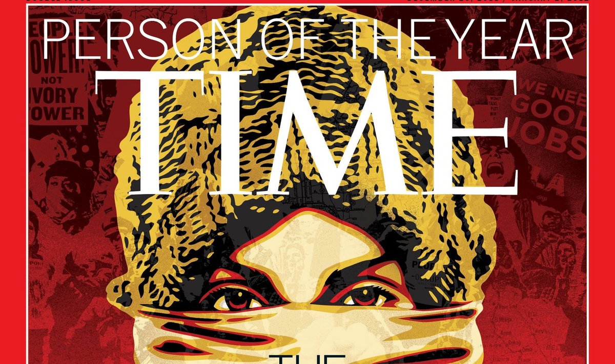 JAV žurnalas "Time" metų žmogumi išrinko Protestuotoją