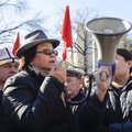 Po Kirgizijos opozicijos lyderio sulaikymo šalyje kilo protestai