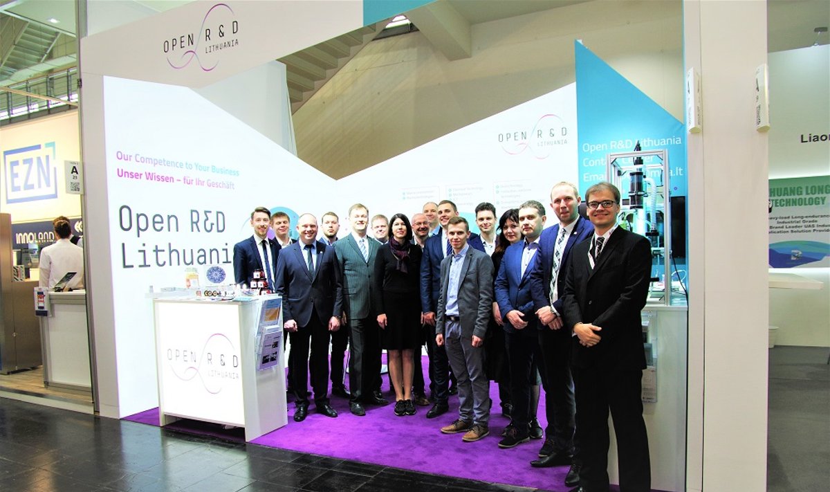 Lietuvos delegacija dalyvauja pasaulinėje pramonės technologijų parodoje „Hannover Messe“