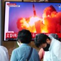 Vos kelių valandų skirtumu – Šiaurės ir Pietų Korėjos raketų bandymai: tai varžybos, į kurias visi turi atkreipti dėmesį