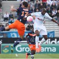 Prancūzijos lygoje „Marseille“ ekipa pralaimėjo lygos lyderiui „Montpellier“ klubui