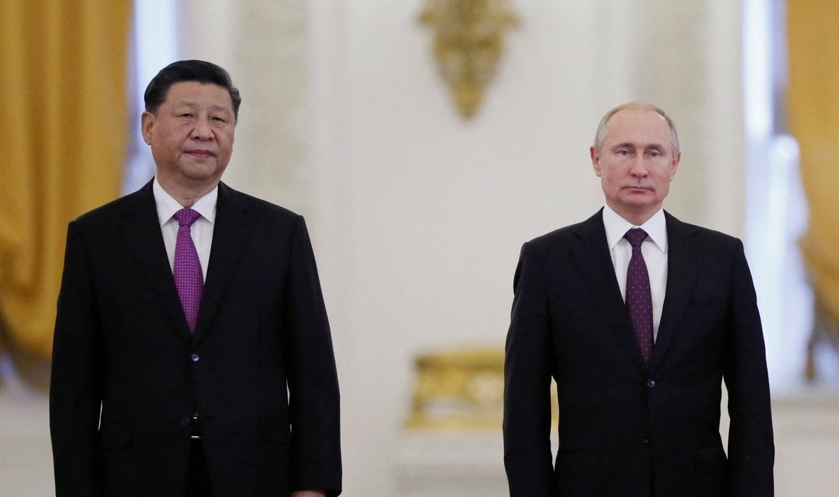 Xi Jinpingas, Vladimiras Putinas