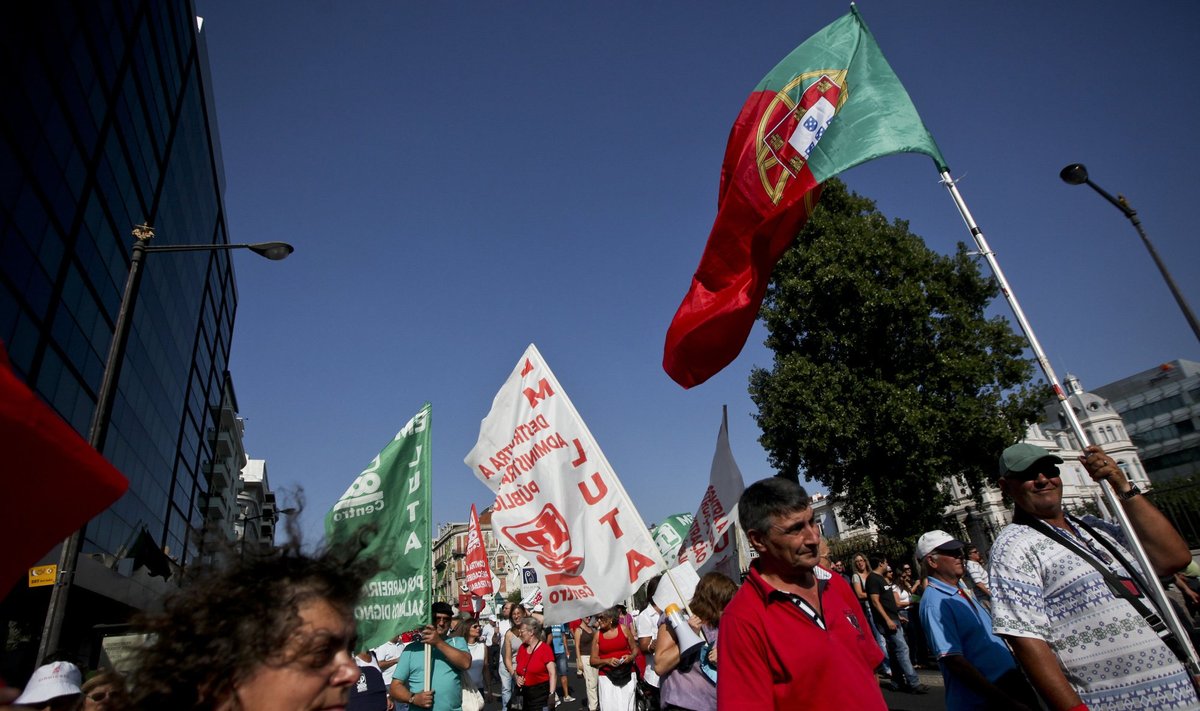 Protestai Portugalijoje