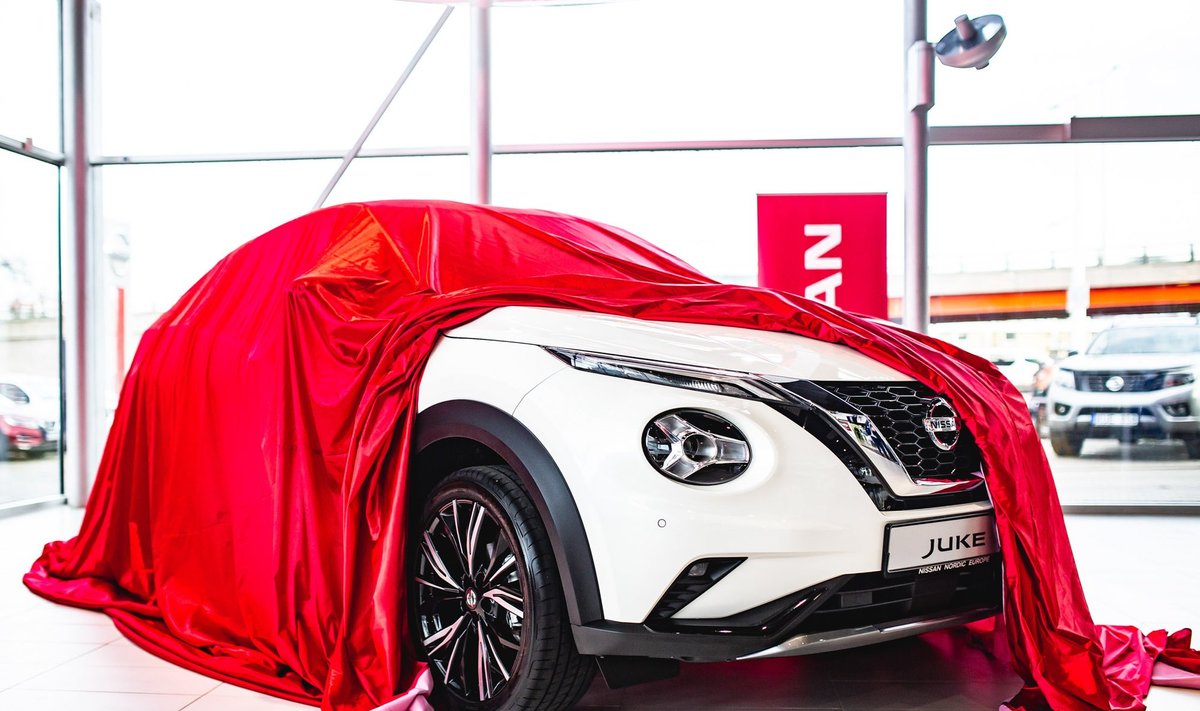 Į Lietuvą atvežtas naujas "Nissan Juke". Įmonės nuotr.