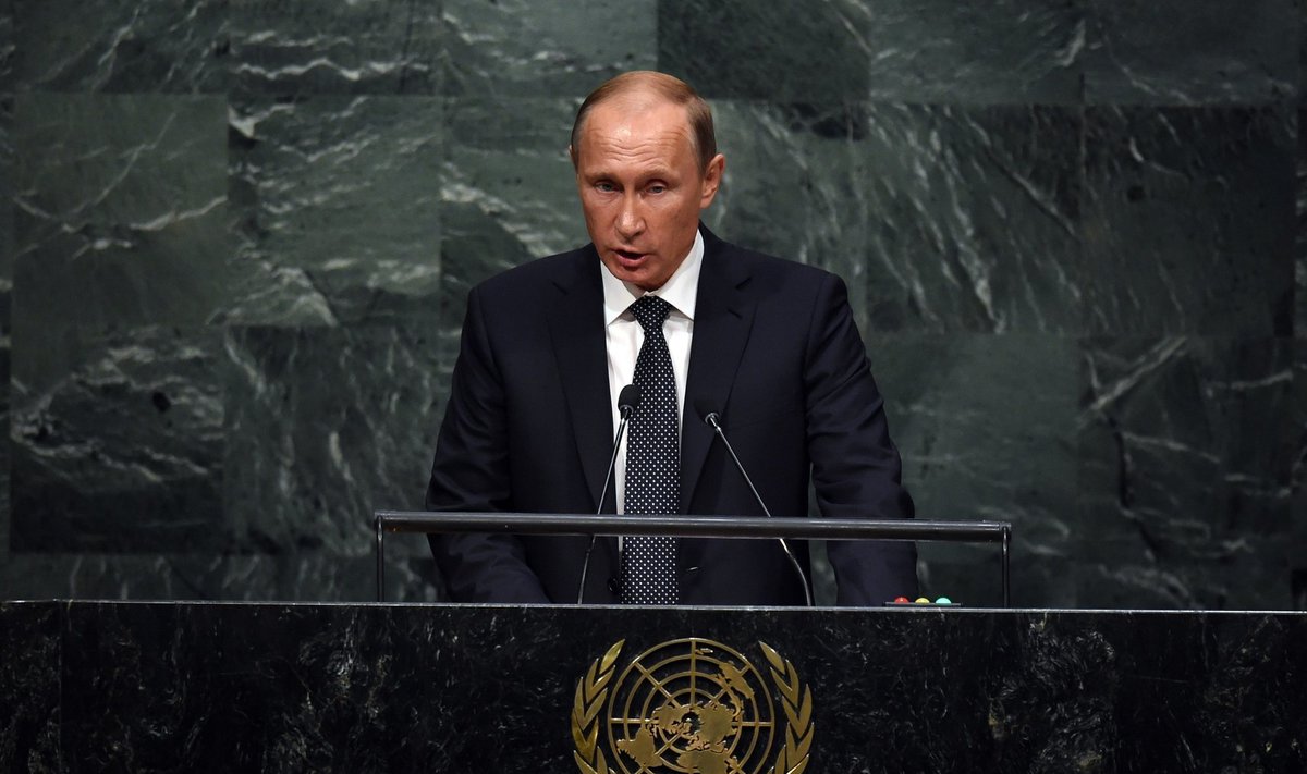 Vladimir Putin at the UN