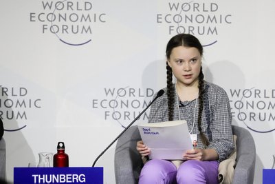 Greta Thunberg ir protestai už klimatą