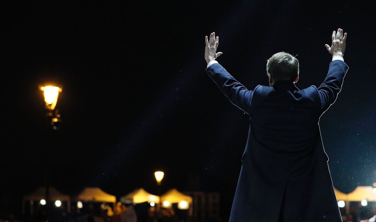 Emmanuel Macron, the French President-elect