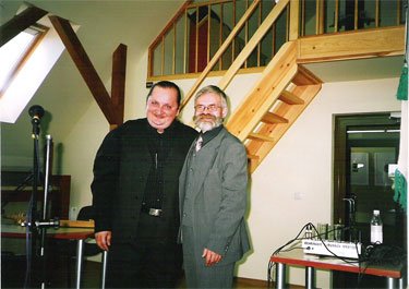 Algirdas Klova (kairėje) ir Vladas Braziūnas 