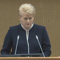 D. Grybauskaitė: minkštosios galios įtaką neretai nuvertiname