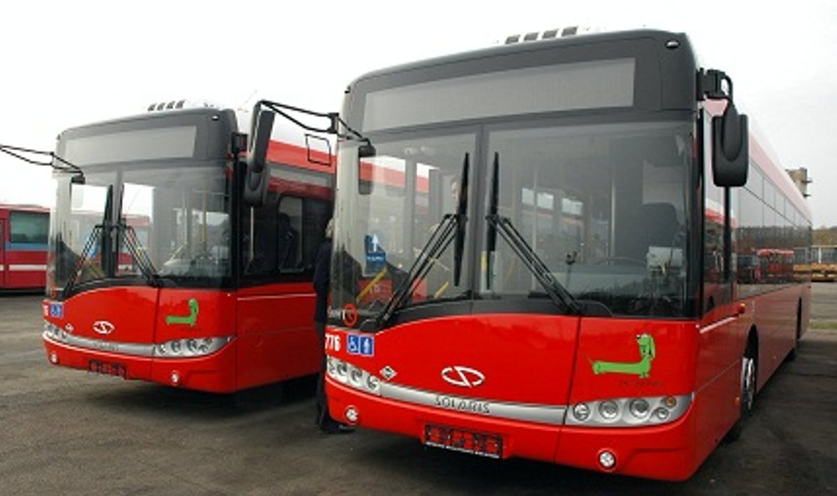 Autobusai Solaris Urbino 12 CNG